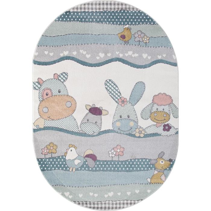 

Ковёр овальный Merinos Sofit, размер 200x300 см, цвет light cream