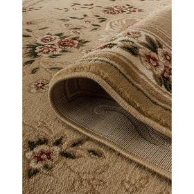 

Ковёр овальный Valencia 2 d317, размер 100x200 см, цвет beige