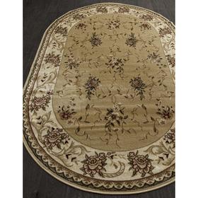 

Ковёр овальный Valencia 5455, размер 150x230 см, цвет beige