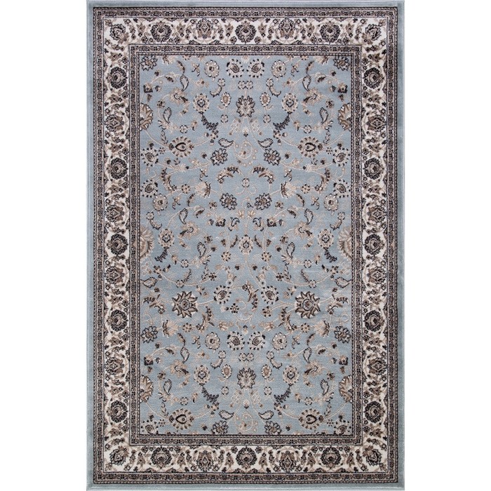 

Ковёр прямоугольный Valencia deluxe d251, размер 120x200 см, цвет l.blue-brown