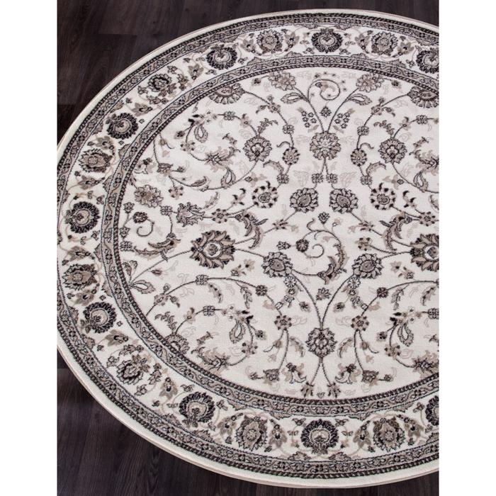 

Ковёр круглый Valencia deluxe d251, размер 200x200 см, цвет cream-brown