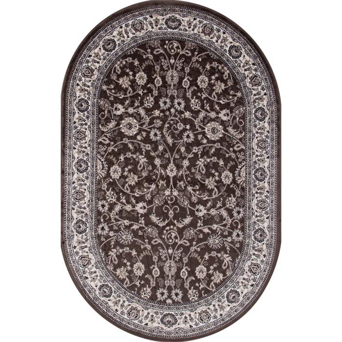 

Ковёр овальный Merinos Valencia Deluxe, размер 200x300 см, цвет brown