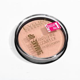 

Матирующая минеральная пудра Eveline Anti-shine Complex Pressed Powder с шёлком, тон 32 Natural