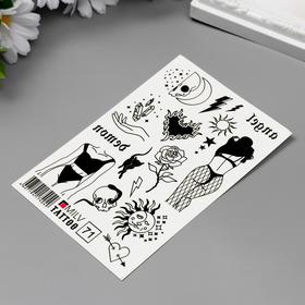 

Татуировка на тело "Angel/Demon" 10х15 см