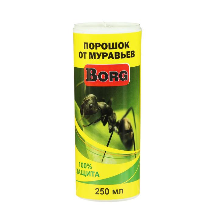 фото Порошок против муравьёв "borg", 250 мл