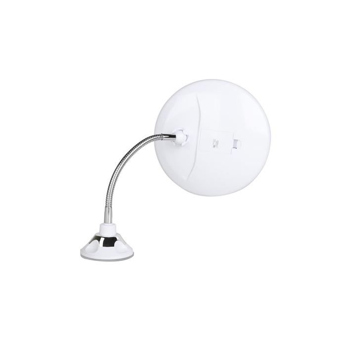 

Зеркало Gezatone LM209, на присоске, с подсветкой, увеличение 10x, d=14,7 мм, 3хАА