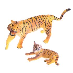 Набор диких животных «Дети и родители», 6 фигурок от Сима-ленд