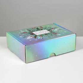 

Складная коробка «Веточки», 30,5 × 22 × 9,5 см