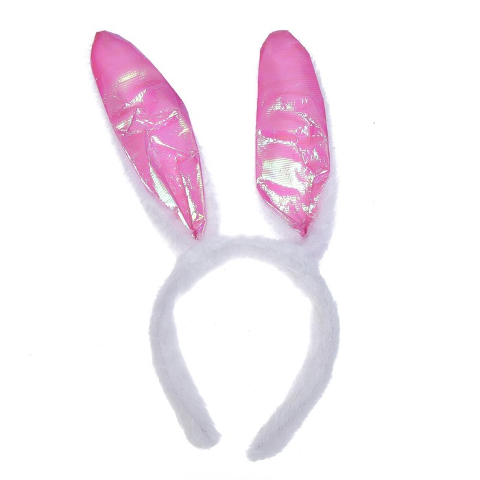 Карнавальный ободок «Зайка» карнавалия чудес карнавальный набор зайка розовая