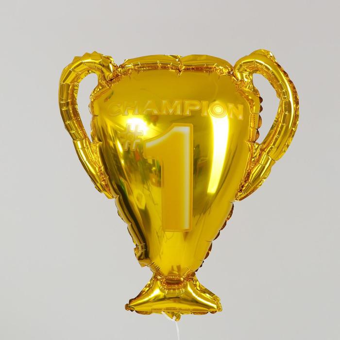 Шар фольгированный 24 «Кубок», фигура шар фольгированный 24 фигура маленький маг в очках