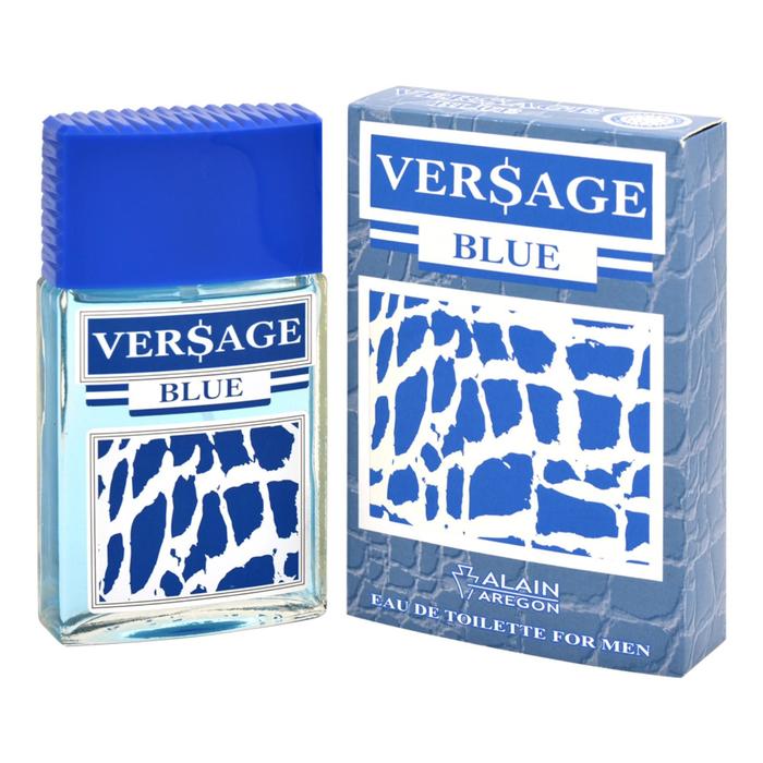 Туалетная вода мужская VERSAGE BLUE, 100 мл positive parfum туалетная вода мужская chale best versage 95 мл