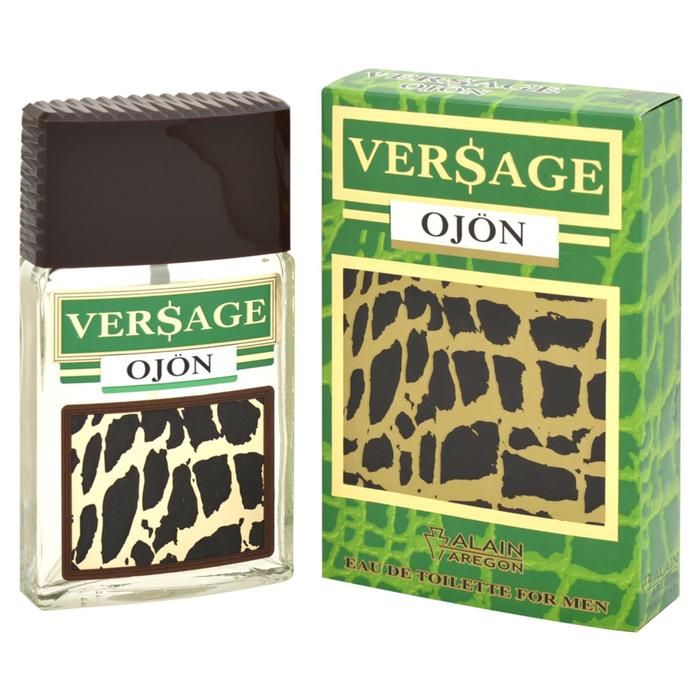 Туалетная вода мужская VERSAGE OJÖN, 100 мл positive parfum туалетная вода мужская chale best versage 95 мл