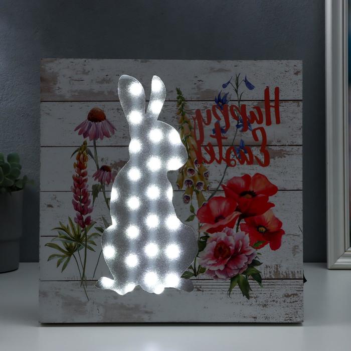 

Ночник настенный "Зайчик" LED от батареек 3хАА 3х30х30 см