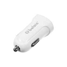 

Автомобильное зарядное устройство Belsis, USB, 1 А, белое
