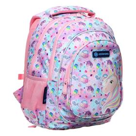 

Рюкзак школьный, ASTRA AB330, 39 х 28 х 15 см, c эргономичной спинкой, Unicorn