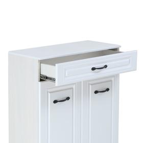 

Обувница Бритни, 800х340х1100, Анкор/Белое дерево МДФ