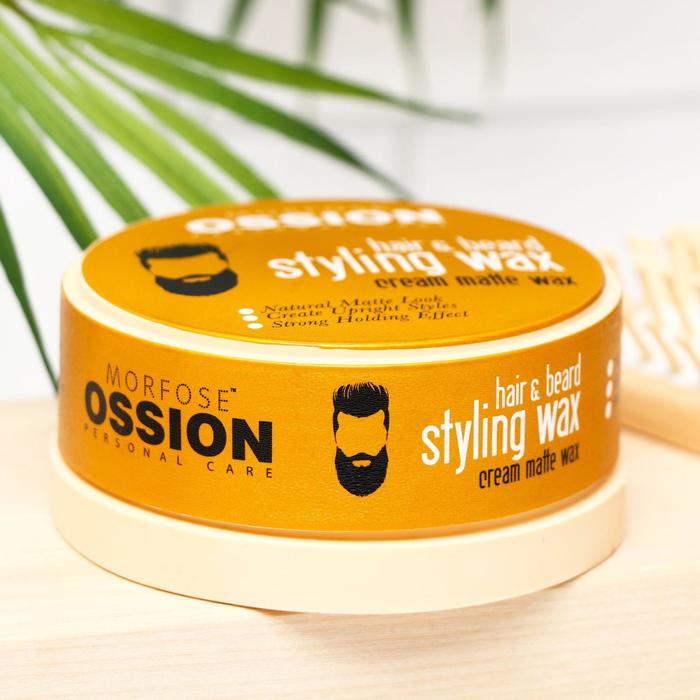 Воск для волос и бороды MORFOSE OSSION Hair&Beard Wax, 150 мл