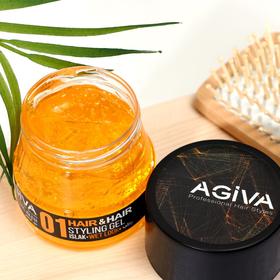

Гель для волос МОКРАЯ ПРИЧЕСКА AGIVA Hair Gel 01, 200 мл