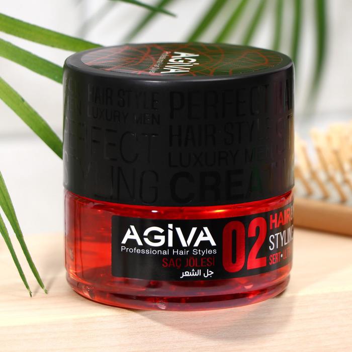 Гель для волос УЛЬТРА СИЛЬНЫЙ AGIVA Hair Gel 02 Ultra Strong, 200 мл