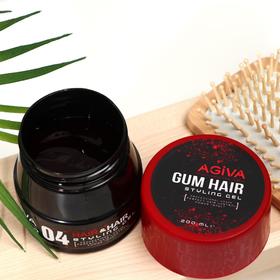 

Гель для укладки волос ГИБКИЙ ЭЛАСТИЧНЫЙ AGIVA Hair Gel 04 Gum, 200 мл
