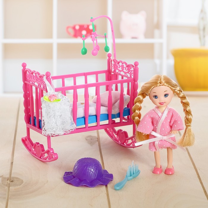 Кукла малышка "Леночка" с аксессуарами