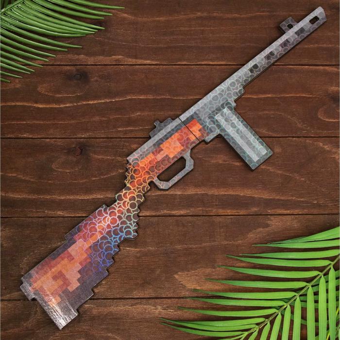 Сувенир деревянный Пистолет пулемет Шпагина