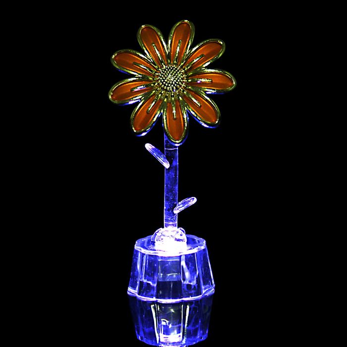 Сувенир световой "Цветок-солнце" МИКС