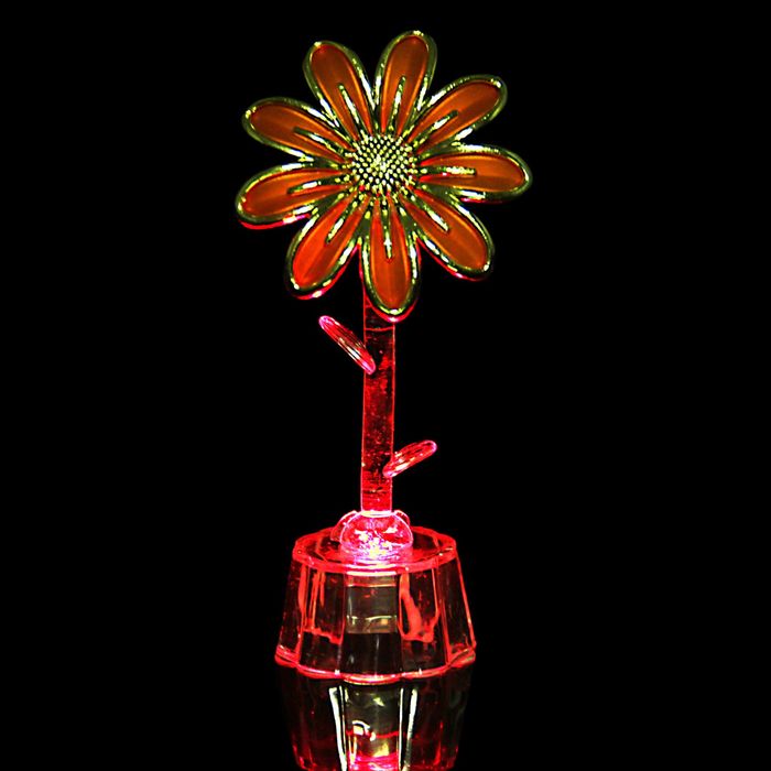 Сувенир световой "Цветок-солнце" МИКС