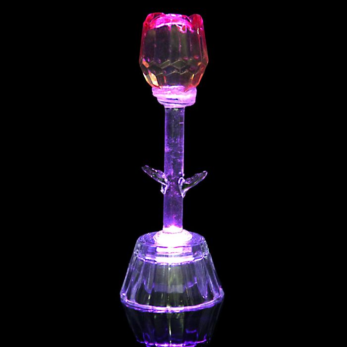 Сувенир световой "Роза любви", МИКС