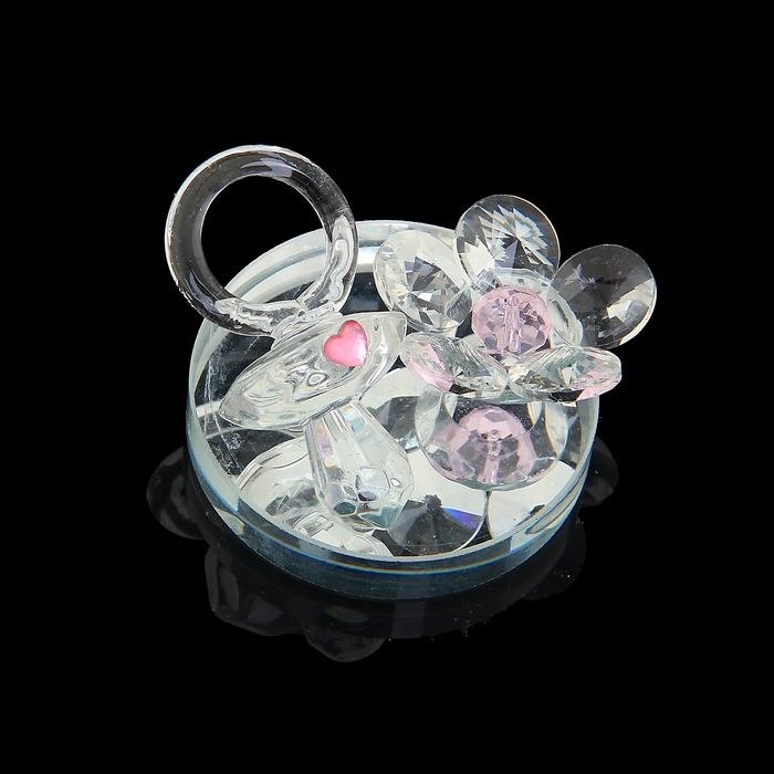 Сувенир "Пустышка с цветочком"