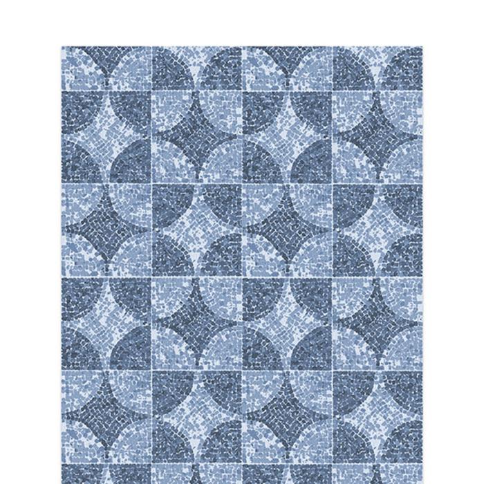 

Коврик Tango Plus Stones blu «Плитка», 65 см, цвет синий