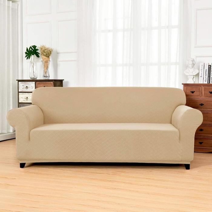 фото Чехол на диван «илиана», двухместный, цвет молоко sofi de marko