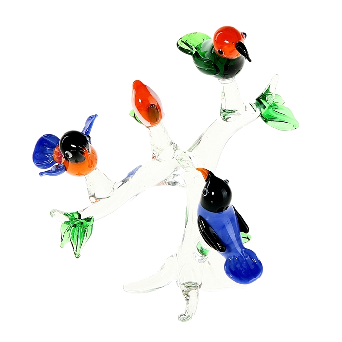 Сувенир "Три птицы на ветке"