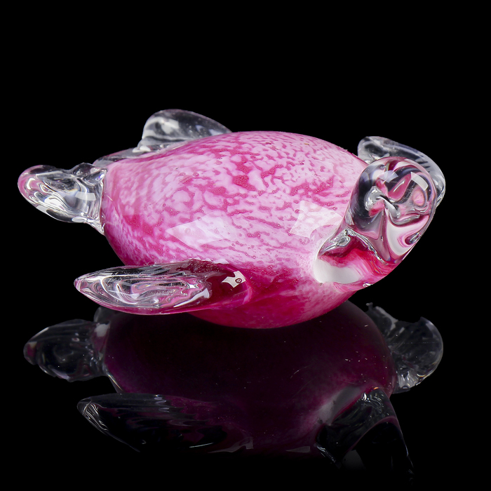 Сувенир "Морская черепашка розовая"