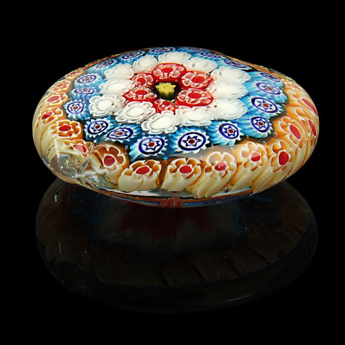 Сувенир пресс-папье "Сердце многоцветное", МИКС