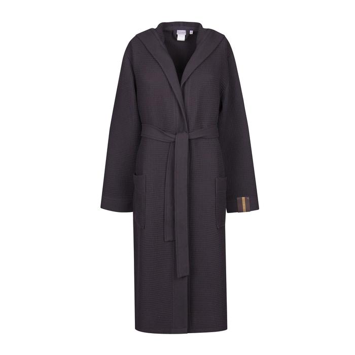 фото Мужской халат с капюшоном «гамлет», размер м, цвет антрацит sofi de marko