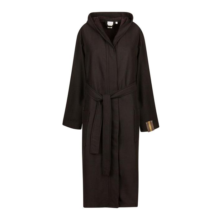 фото Мужской халат с капюшоном «марвин», размер l, цвет чёрный sofi de marko