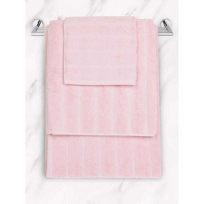 Полотенце Lilly, размер 70х140 см, цвет розовый