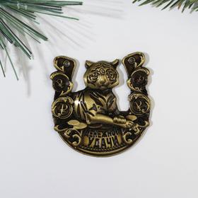 

Подкова с тигром в коробке "Денежной удачи" ,5 х 5 см