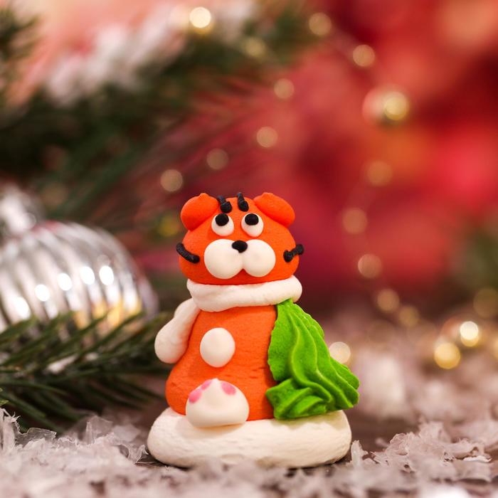 Сахарная фигурка «Тигр новогодний», 18 г