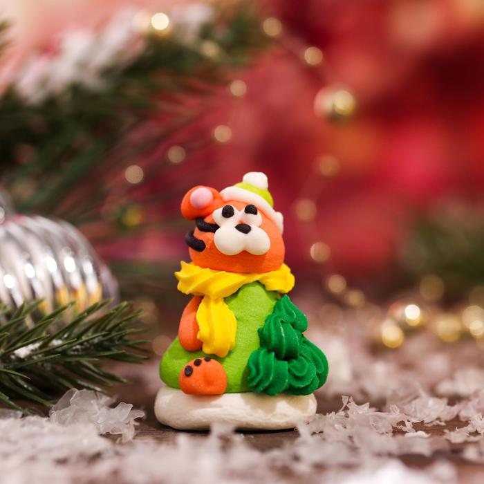 Сахарная фигурка «Тигр новогодний-5», 18 г