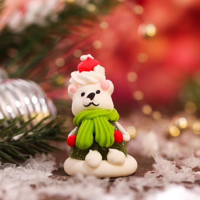 Сахарная фигурка «3D Мишка» на мармеладе, 18 г