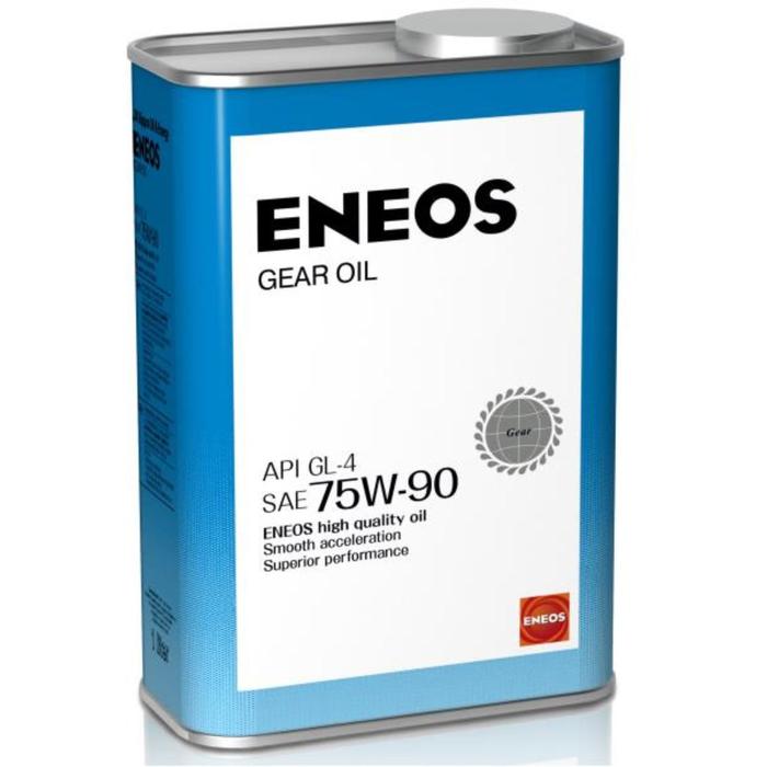 Масло трансмиссионное ENEOS GEAR GL-4 75W-90, минеральное, 1 л масло трансмиссионное eneos gear gl 4 75w 90 20 л