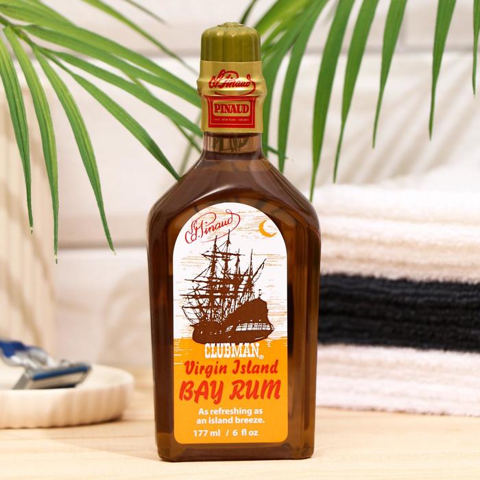 Лосьон после бритья, Clubman Bay Rum After Shave, 177 мл