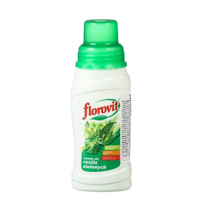 

Удобрение жидкое Florovit для лиственных растений, 0,25 л