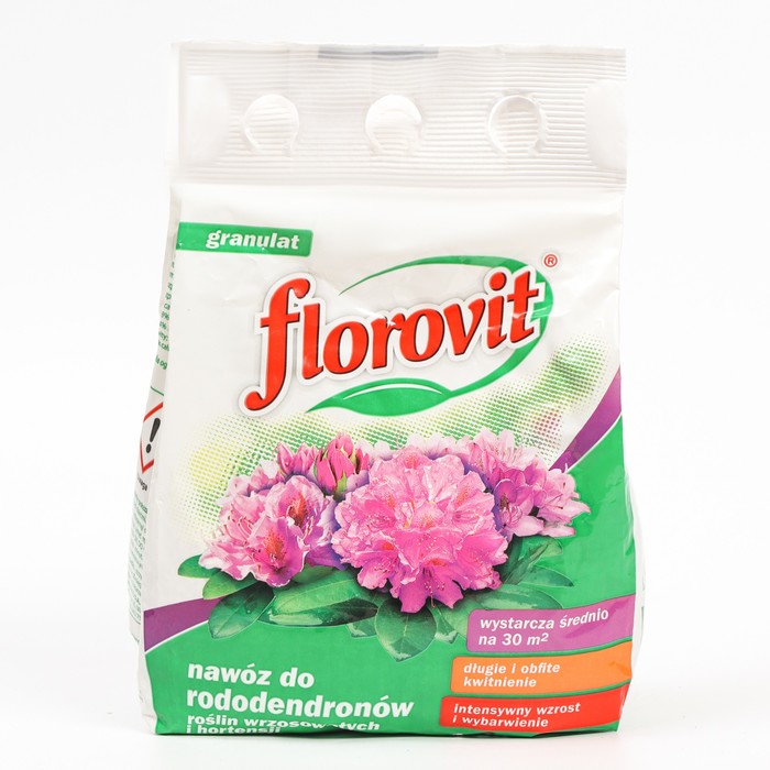 Удобрение гранулированное Florovit для рододендронов, вересковых, гортензий, 1 кг