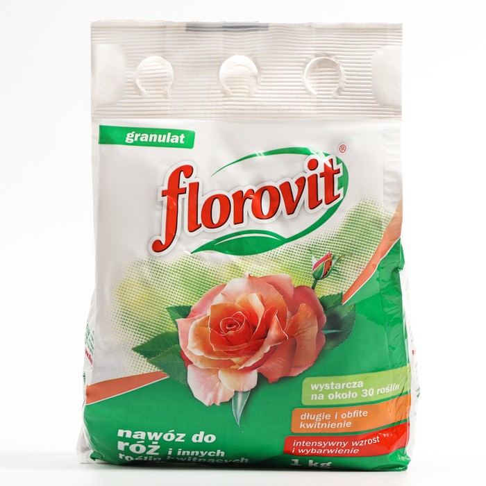 Удобрение гранулированное Florovit для роз, 1 кг