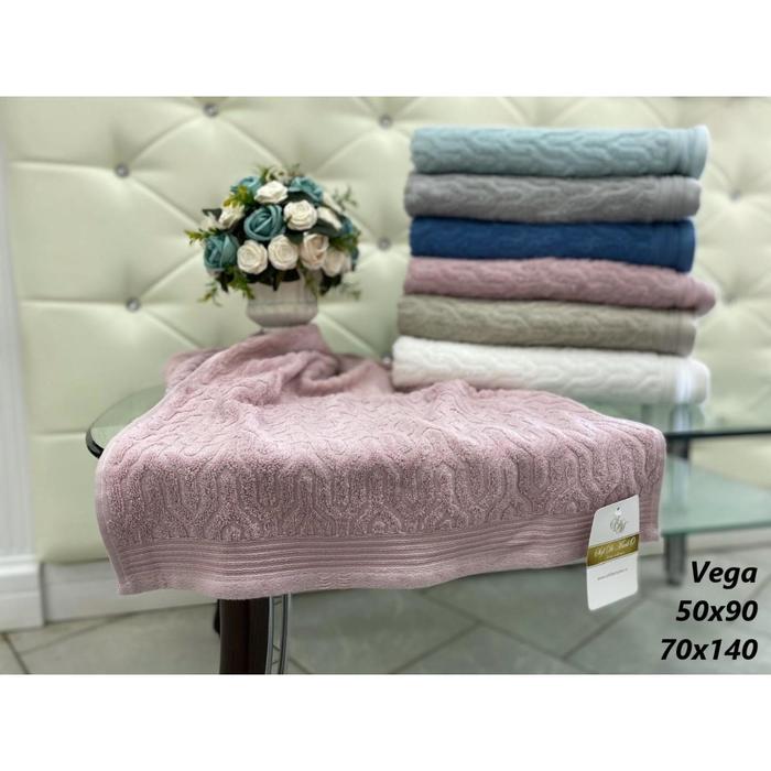 

Полотенце Vega, размер 50х90 см, цвет кофе