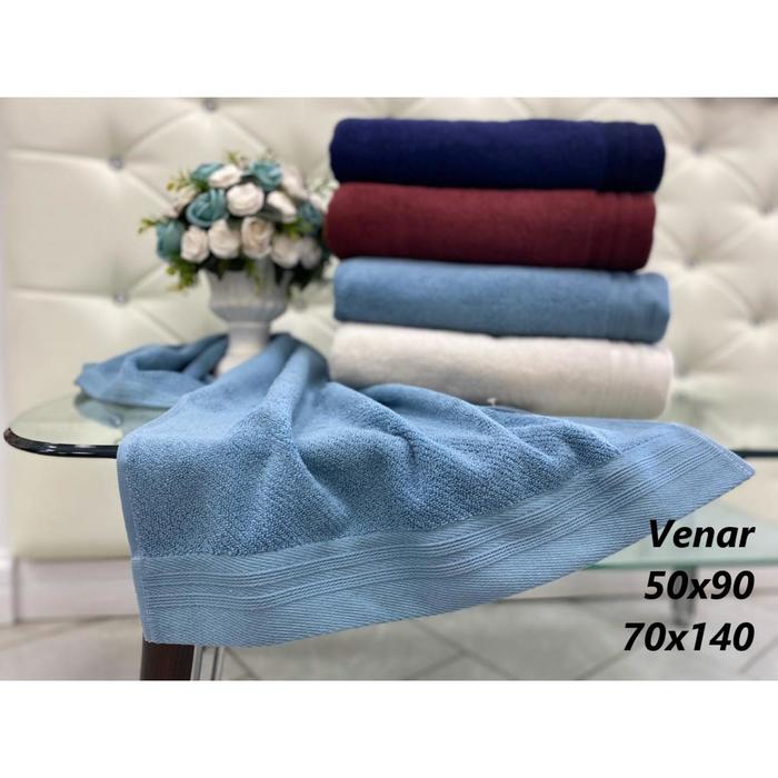 

Полотенце VENAR, размер 50х90 см, цвет синий