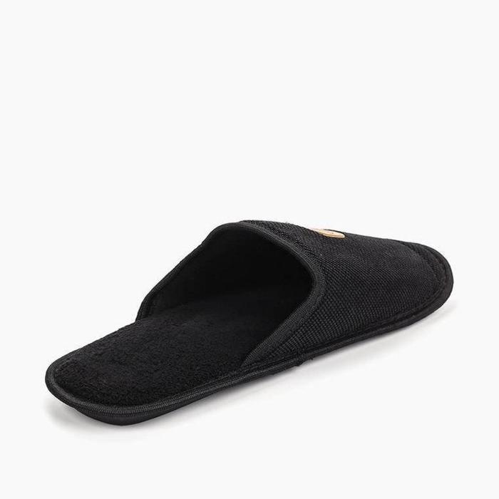 фото Тапочки №2 мужские, размер 38.5, цвет чёрный sofi de marko